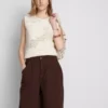 The Edit-bermudashorts i bomull