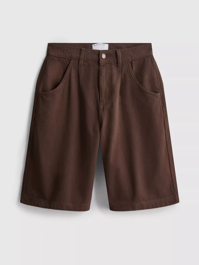 The Edit-bermudashorts i bomull