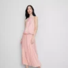 The Edit draperad halterneck-blus med luftig passform