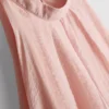 The Edit draperad halterneck-blus med luftig passform