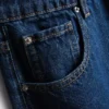 The Edit-jeans i bomullsdenim med raka ben