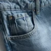The Edit-jeans i bomullsdenim med raka ben