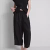 The Edit-linnebyxor med vida ben