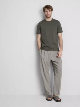 The Edit merceriserad slim-fit-t-shirt