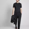 The Edit merceriserad slim-fit-t-shirt