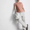 The Edit merceriserad slim-fit-t-shirt