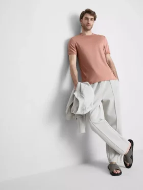 The Edit merceriserad slim-fit-t-shirt