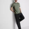 The Edit merceriserad slim-fit-t-shirt
