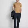 The Edit merceriserad slim-fit-t-shirt