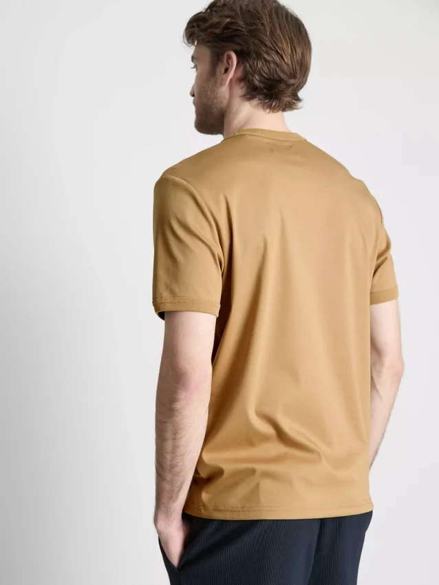 The Edit merceriserad slim-fit-t-shirt