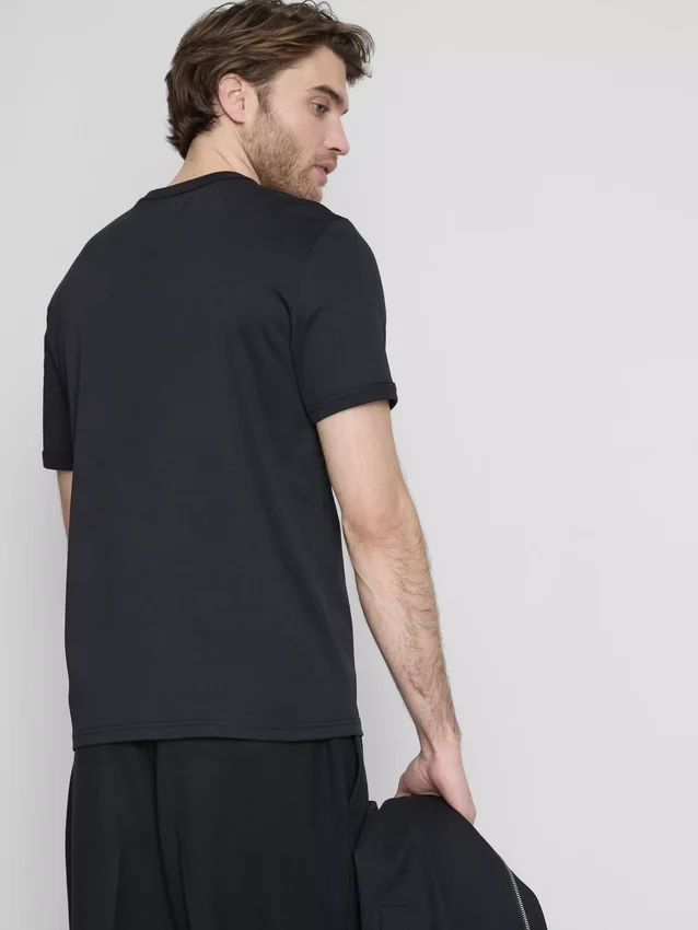 The Edit merceriserad slim-fit-t-shirt