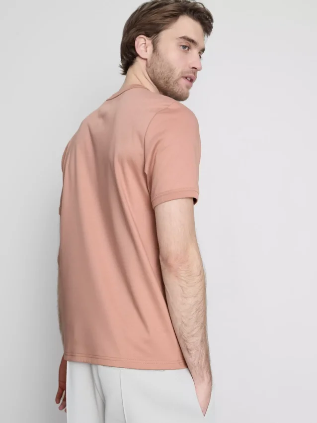 The Edit merceriserad slim-fit-t-shirt