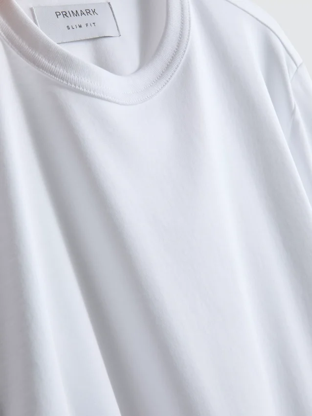The Edit merceriserad slim-fit-t-shirt