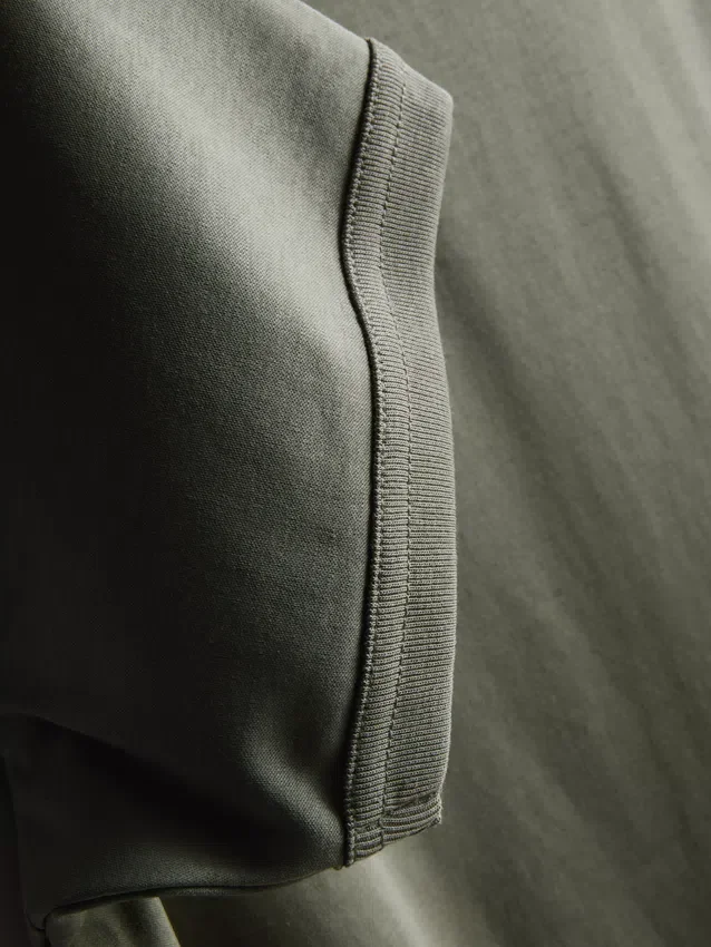 The Edit merceriserad slim-fit-t-shirt