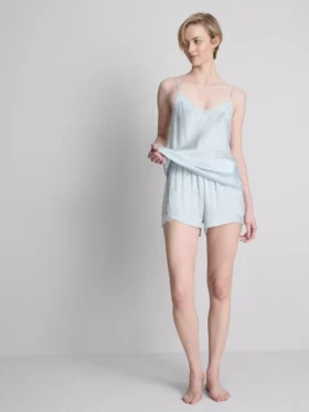 The Edit-pyjamashorts i silkesblandning