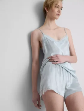 The Edit-pyjamashorts i silkesblandning
