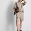 The Edit-shorts med struktur