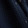 The Edit-skjorta med textur och korta ärmar