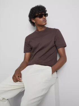 The Edit slim-fit bomullströja