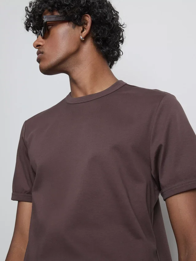The Edit slim-fit bomullströja