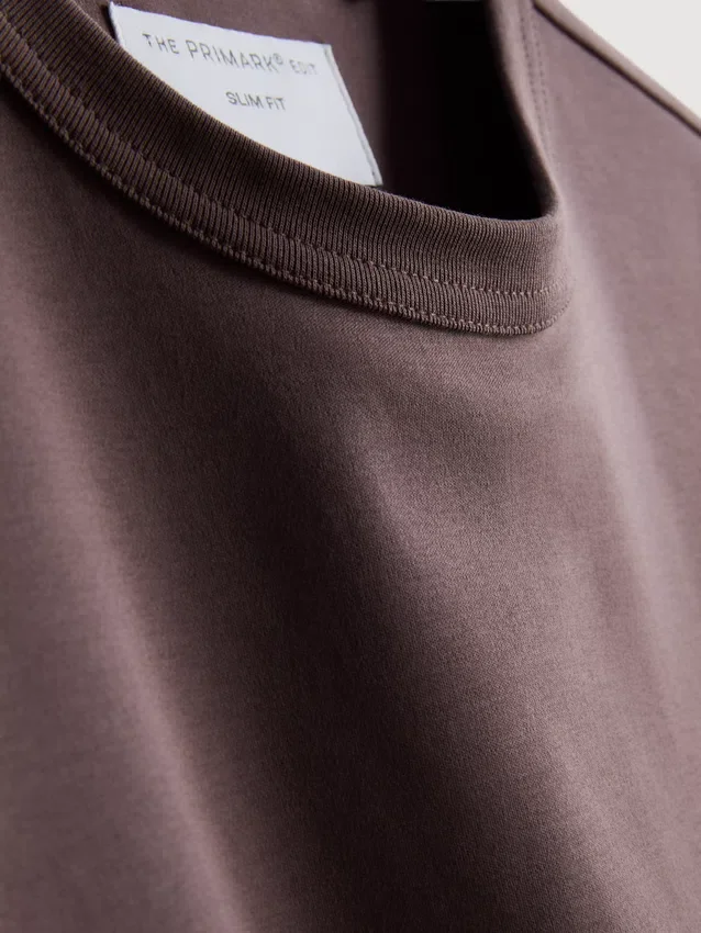 The Edit slim-fit bomullströja