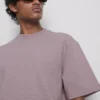 The Edit-T-shirt i texturerad bomull