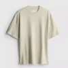The Edit-T-shirt i texturerad bomull