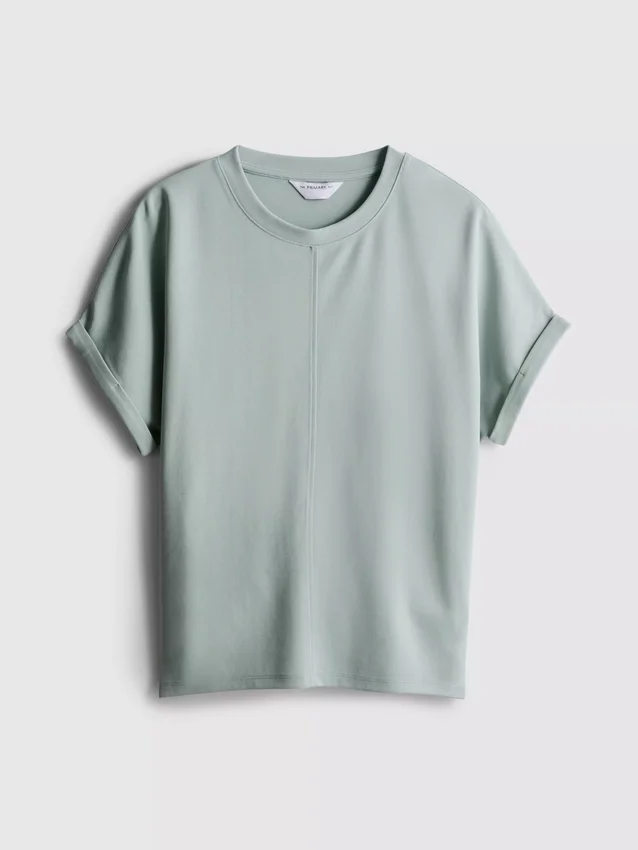 The Edit-t-shirt med sömdetaljer