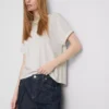 The Edit-t-shirt med sömdetaljer