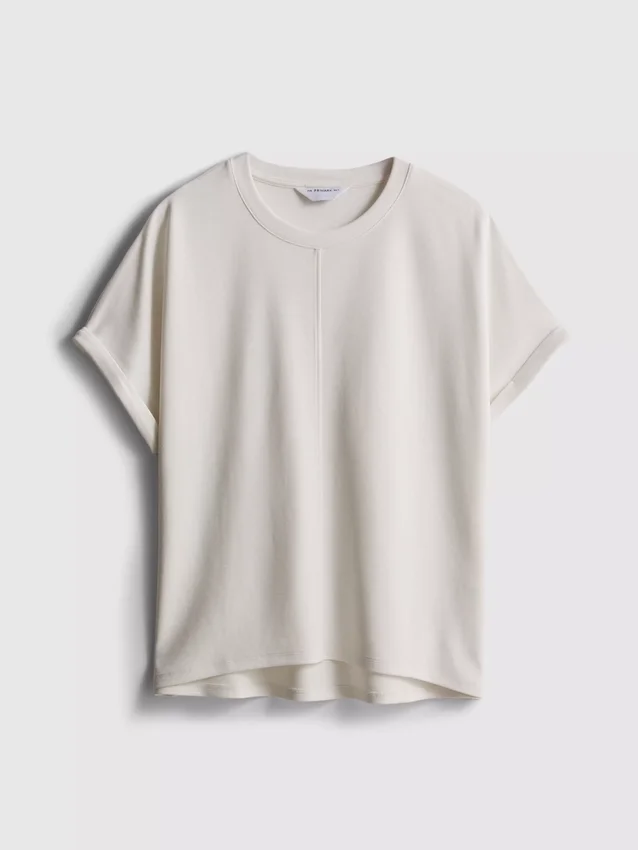 The Edit-t-shirt med sömdetaljer
