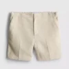 The Edit vävda bermudashorts