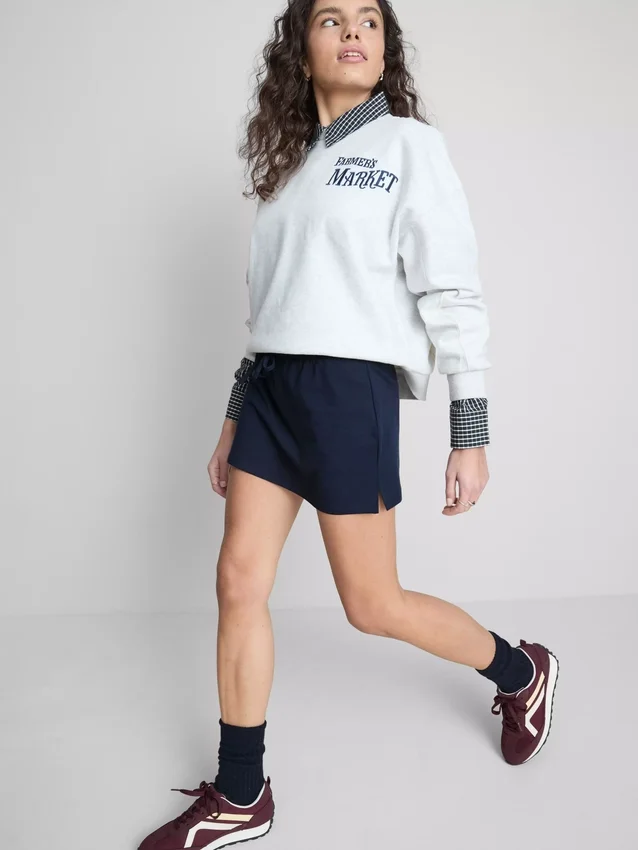 The Primark Scene | A-linjeformad skort med hög bomullsandel
