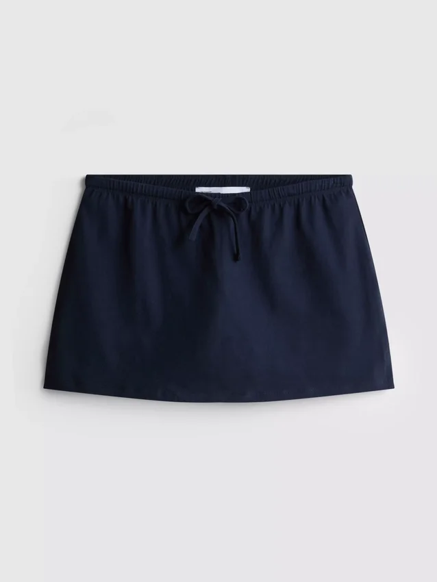 The Primark Scene | A-linjeformad skort med hög bomullsandel