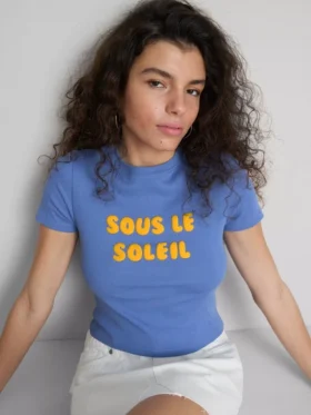 The Primark Scene | B-shirt i bomull med prägling