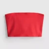 The Primark Scene | Bandeau-top i bomullsrik jersey