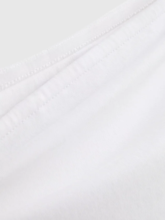 The Primark Scene | Bandeau-top i bomullsrik jersey
