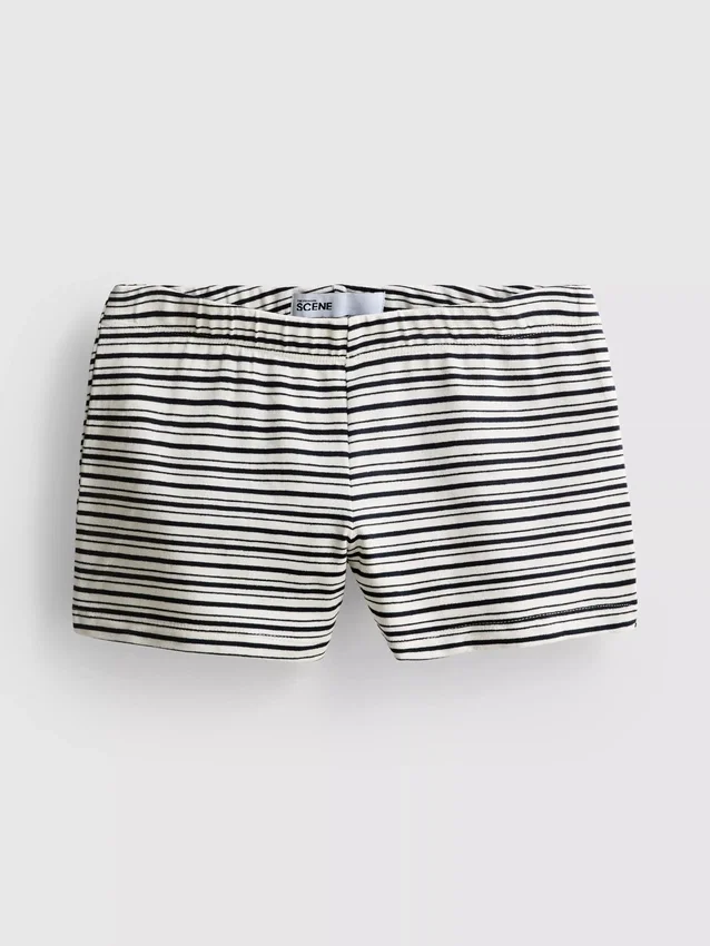 The Primark Scene | Bomullsrika, figursydda randiga shorts