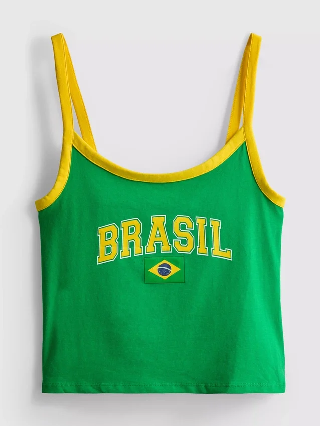 The Primark Scene | Brazil Cropped Cami