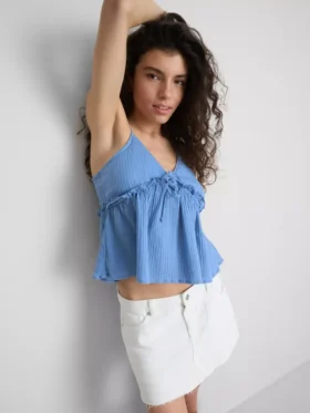 The Primark Scene | Cami-top med volanger