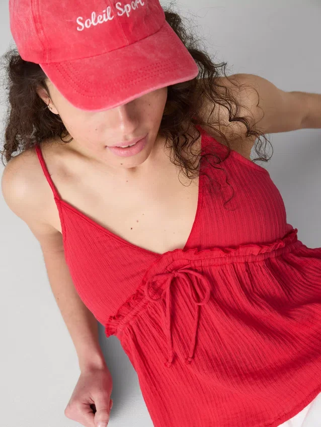 The Primark Scene | Cami-top med volanger