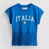 The Primark Scene | Italien fotbollskjorta med rynkad krage