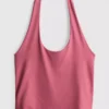 The Primark Scene | kort topp med halterneck