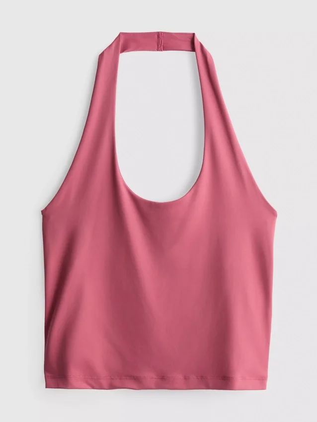 The Primark Scene | kort topp med halterneck