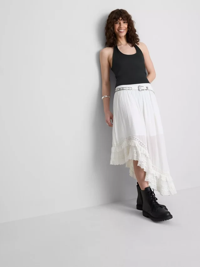 The Primark Scene | kort topp med halterneck