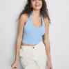 The Primark Scene | kort topp med halterneck