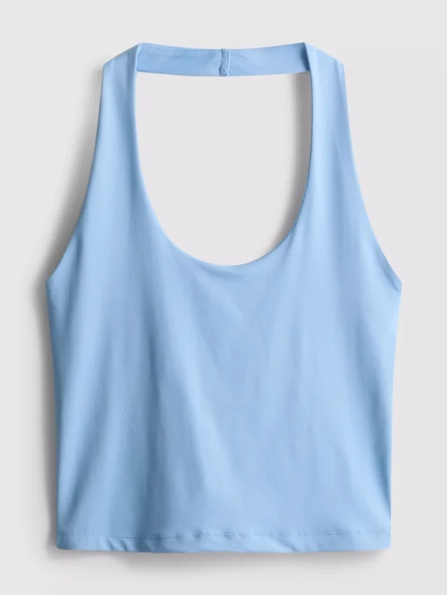 The Primark Scene | kort topp med halterneck
