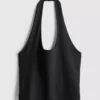 The Primark Scene | kort topp med halterneck