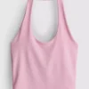 The Primark Scene | kort topp med halterneck