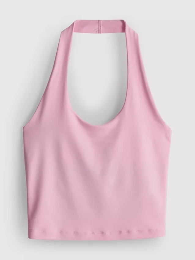 The Primark Scene | kort topp med halterneck