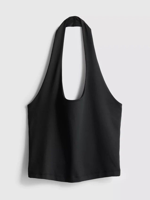 The Primark Scene | kort topp med halterneck